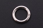 sterling zilver ring rond dicht 7 mm
