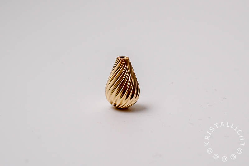Gold Filled 14/20 - kegel plooi - 13,5 mm - 1 st