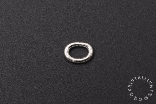 925 zilver montagering - ovaal - div. afm.
