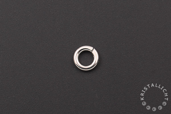 925 zilver montagering - rond ( ø 1,3 mm) - div. afm.