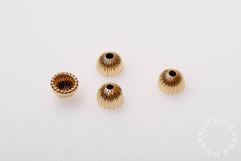 Gold Filled 14/20 - kralenkap (K163) - 6,3  mm -1 st.