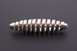 sterling zilver kraal spiraal 45 x 9,5 mm