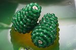 H-JAD-15a-1s_groene_jade_kraal_druppel_cluster